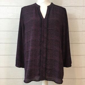 Halogen Snake print top